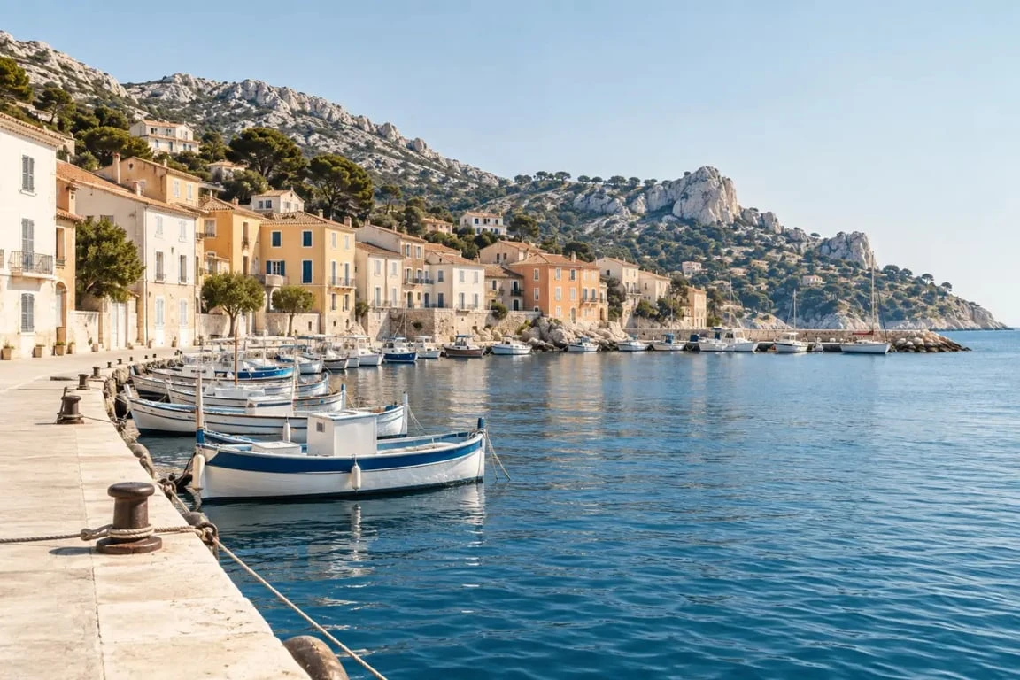 Vue du front de mer de L’Estaque pour comprendre si L’Estaque est un quartier dangereux