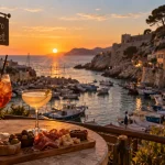 Que faire a Marseille le soir : apéro sunset au Vallon des Auffes, Marseille