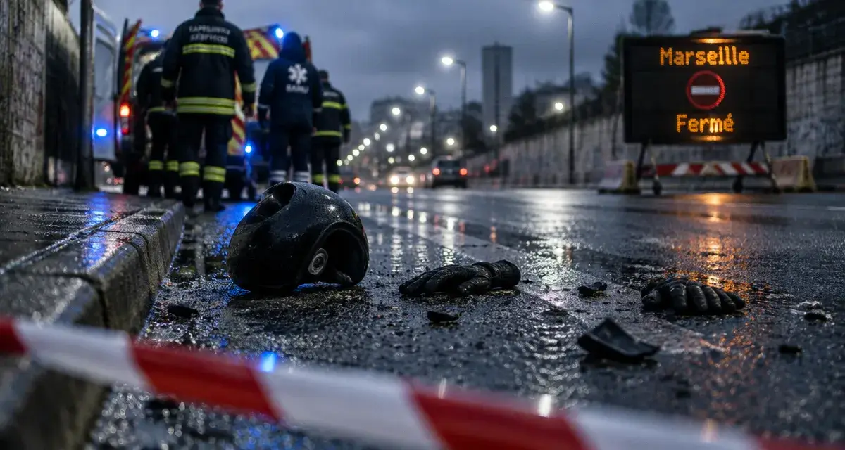 Un mort et un blessé grave après un accident de scooter à Marseille