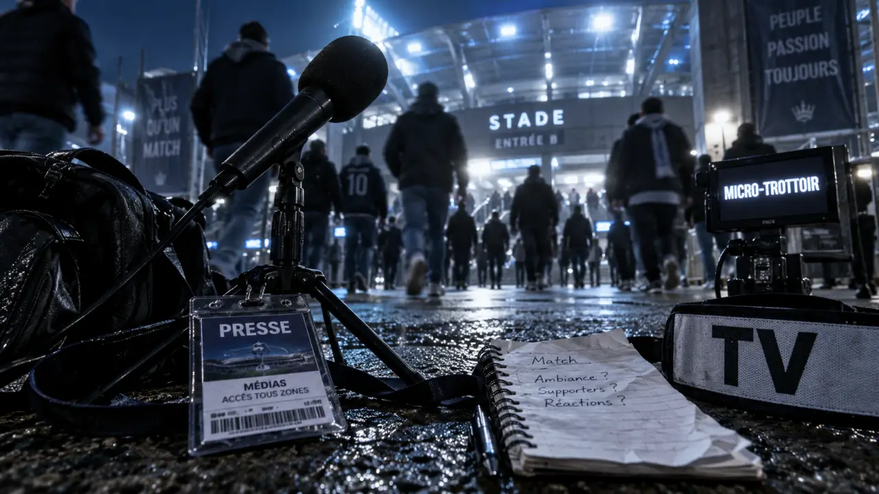 Agression d'un journaliste de BFM Marseille lors du Clasico