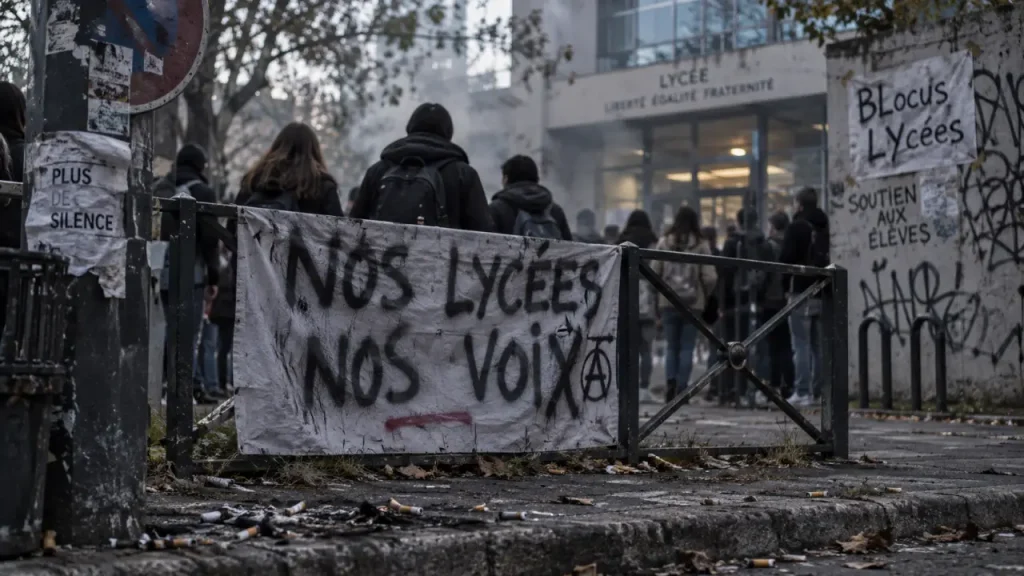 Blocus des lycées : 21 interpellations à Marseille après des violences