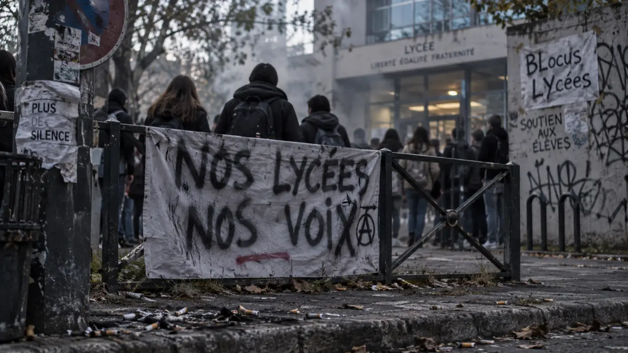 Blocus des lycées : 21 interpellations à Marseille après des violences