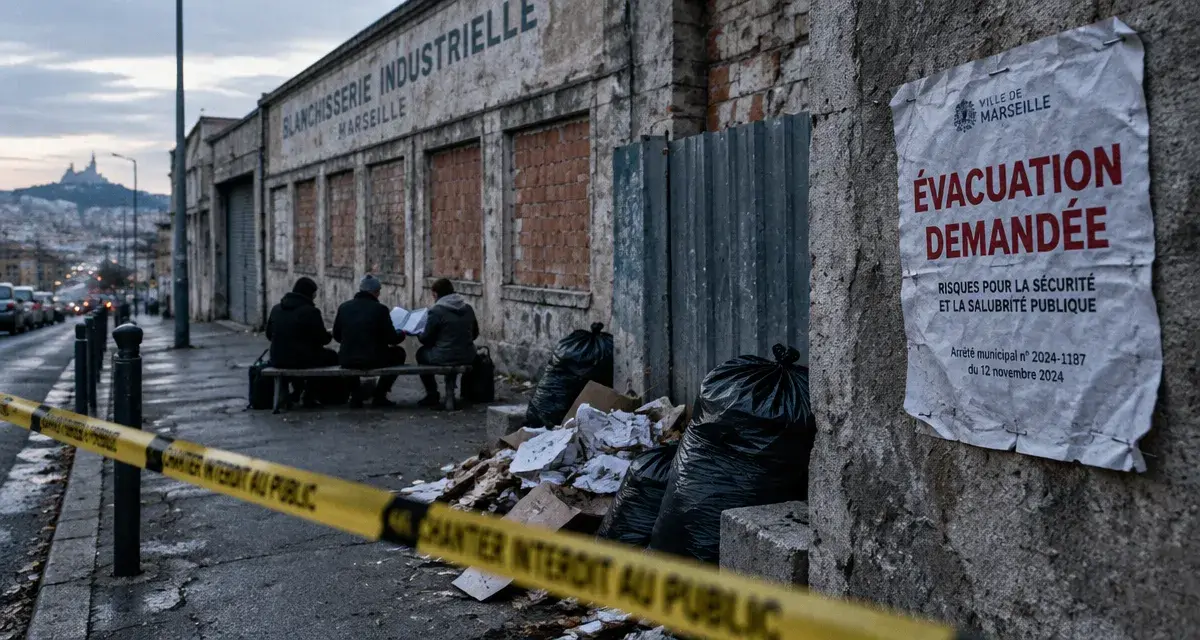 À La Capelette, des riverains demandent l’évacuation d’un bâtiment occupé