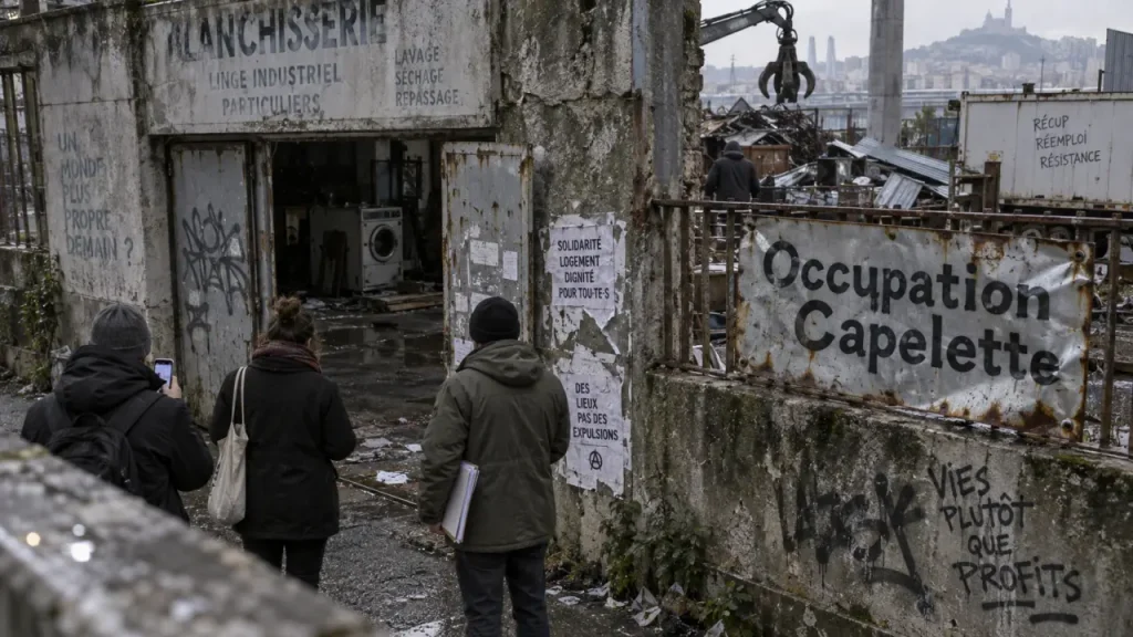 À la Capelette, des riverains dénoncent l’occupation d’une ancienne blanchisserie
