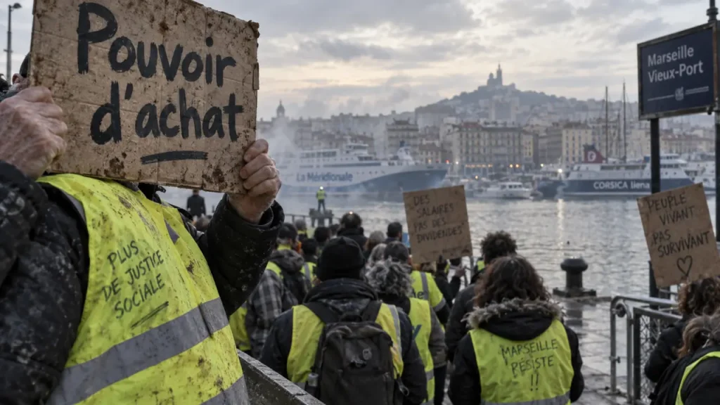 Marseille : des Gilets jaunes réunis sur le Vieux-Port ce samedi
