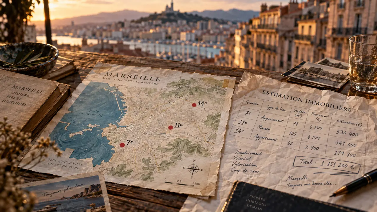 Immobilier à Marseille : les 7e, 11e et 14e en forte hausse