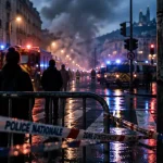 Incendie cours Belsunce : les pompiers déployés dans le centre de Marseille