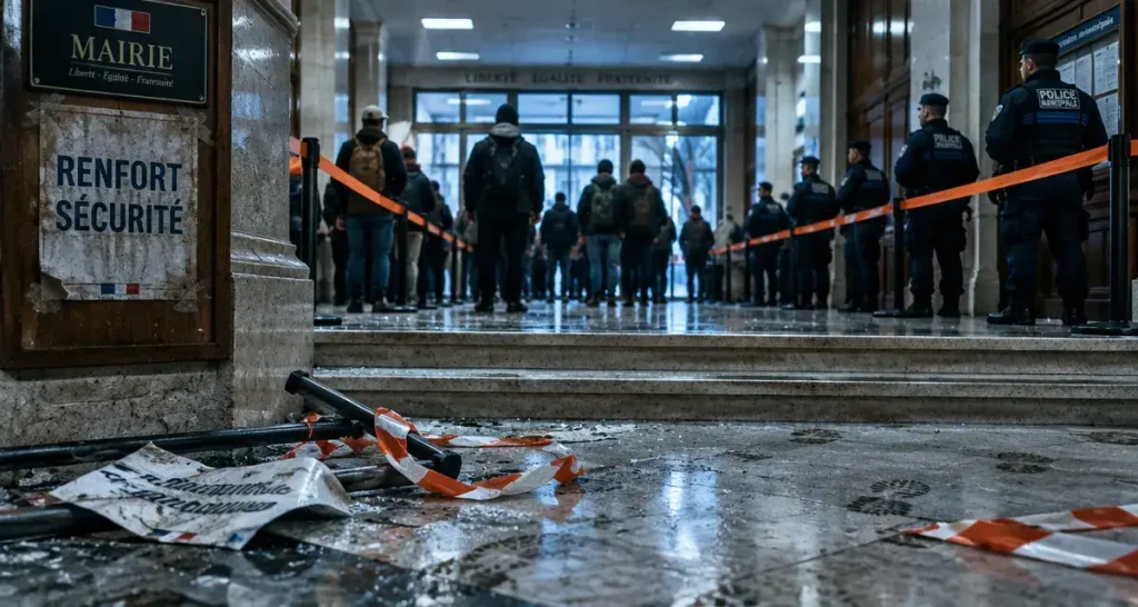 Intrusion à l'Hôtel de ville : le maire annonce un renforcement des forces de l'ordre