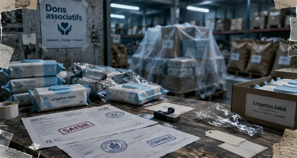 À Marseille, des lingettes saisies avec 26 tonnes de cigarettes données à des associations