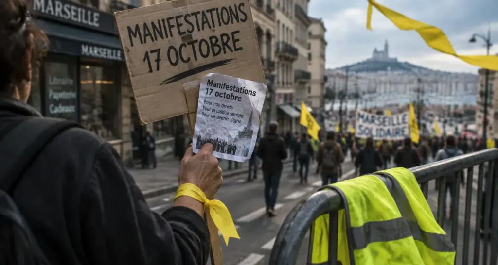 Manifestations du 17 octobre : les rassemblements prévus à Marseille
