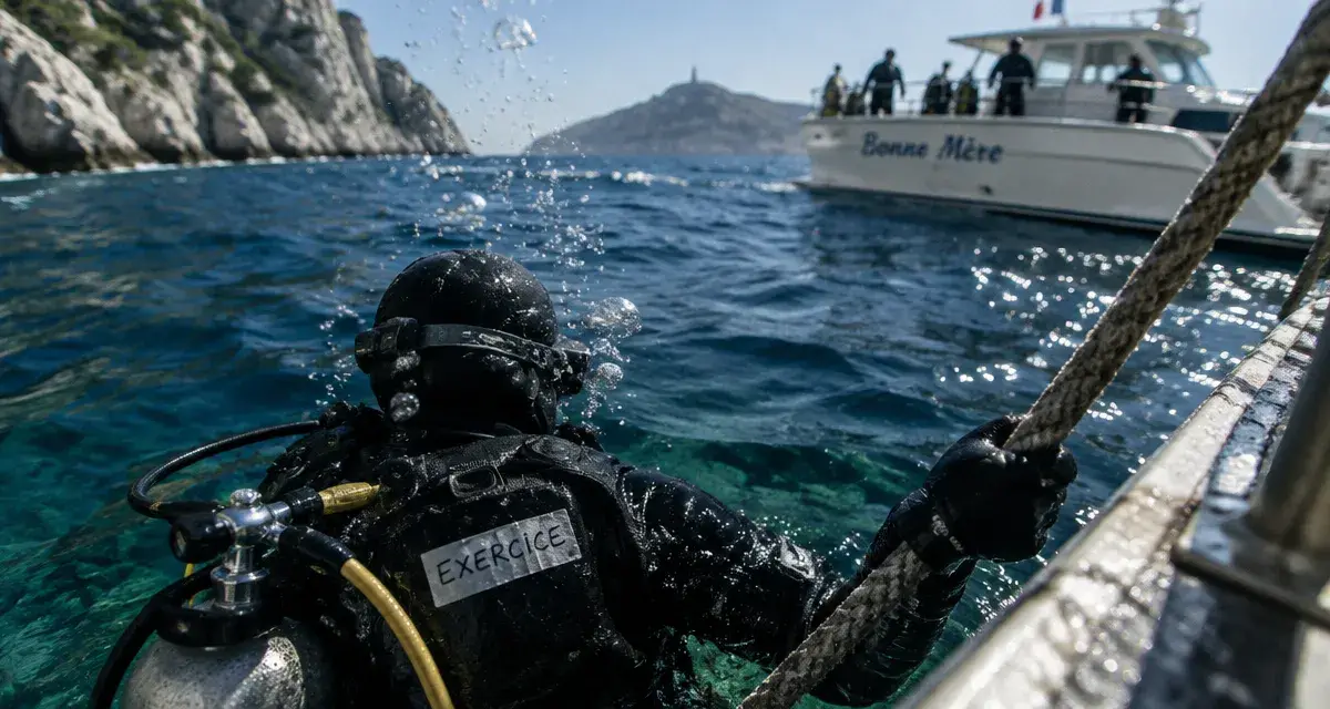 Dans les calanques, les marins-pompiers se préparent aux secours d’été