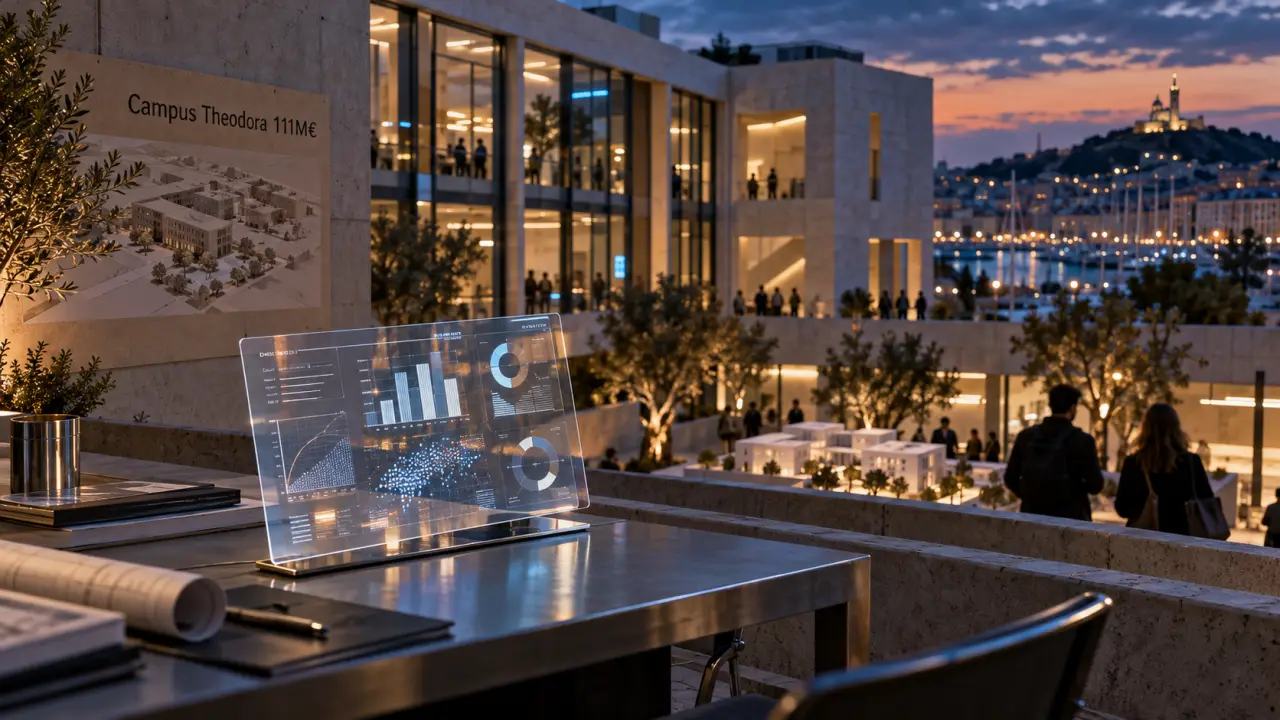 Marseille : le campus Theodora à 111 millions d’euros annoncé pour fin 2029