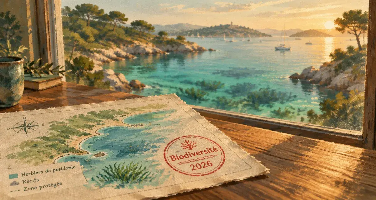 Marseille désignée Capitale française de la biodiversité 2026