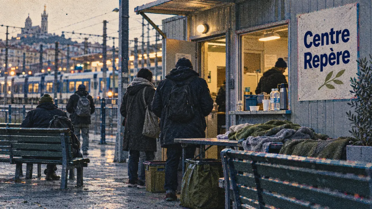 À Marseille, le centre Repère accueille les usagers de drogues près de Saint-Charles