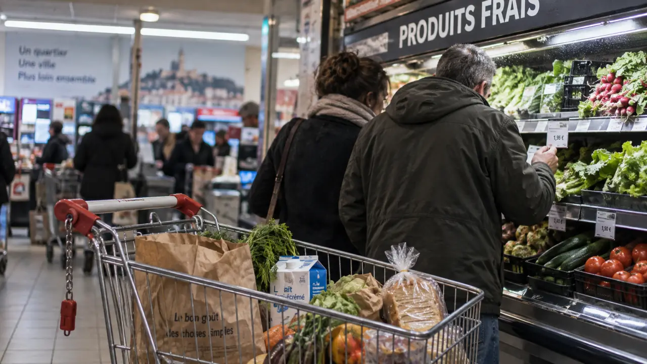 À Marseille, les courses alimentaires au cœur des arbitrages familiaux