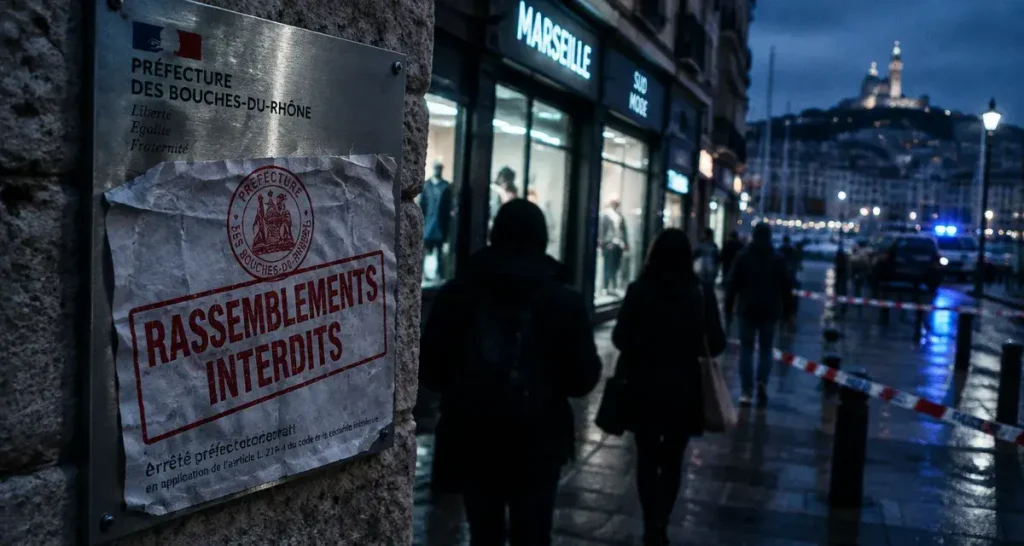 À Marseille, les rassemblements interdits lundi après les violences du week-end