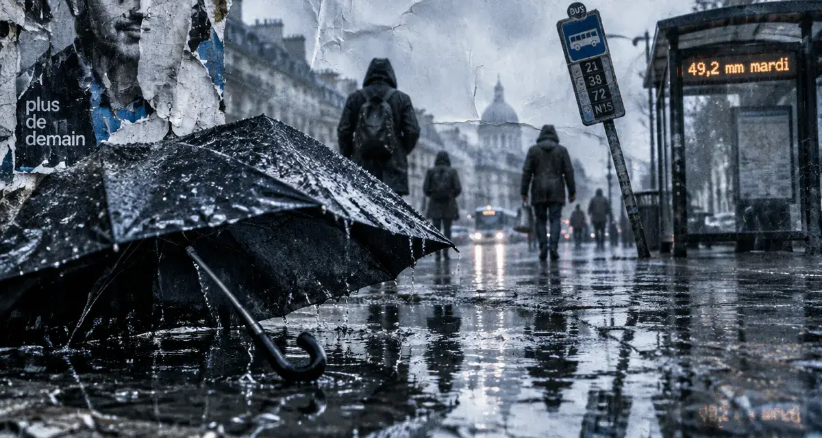 Météo à Marseille : 49,2 mm de pluie attendus mardi 20 octobre