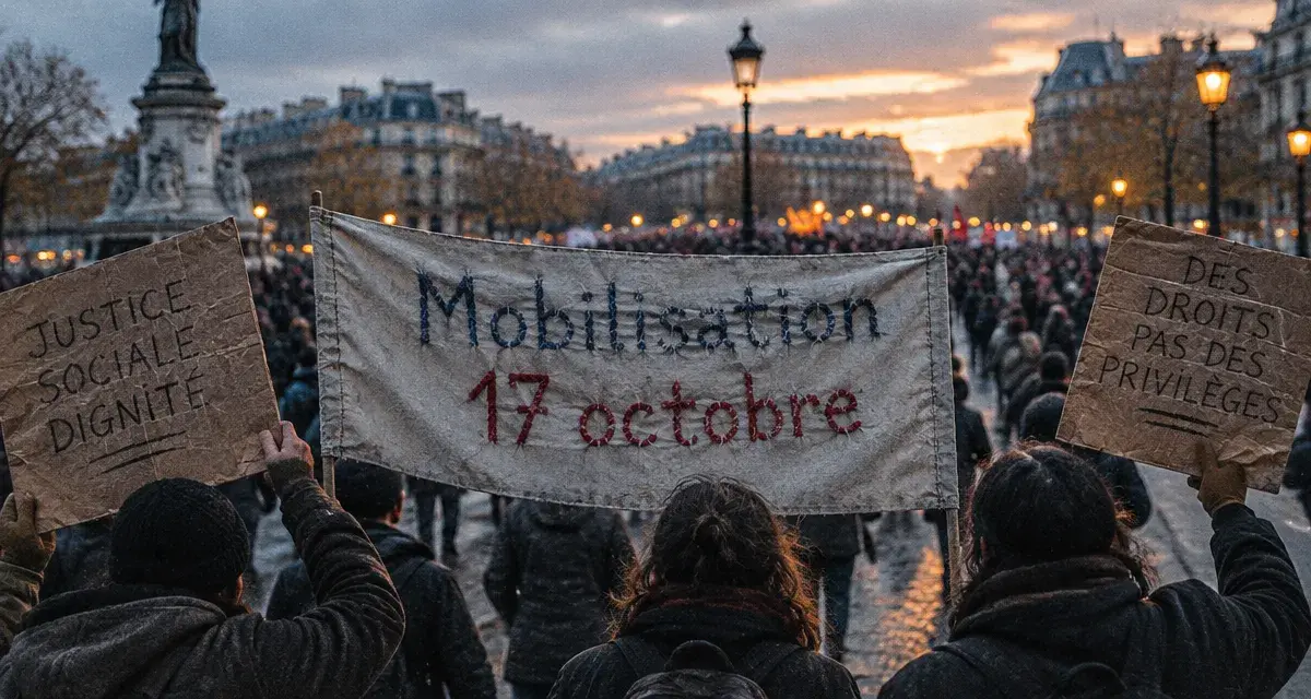 Mobilisation du 17 octobre : Marseille citée dans le bilan national des organisateurs