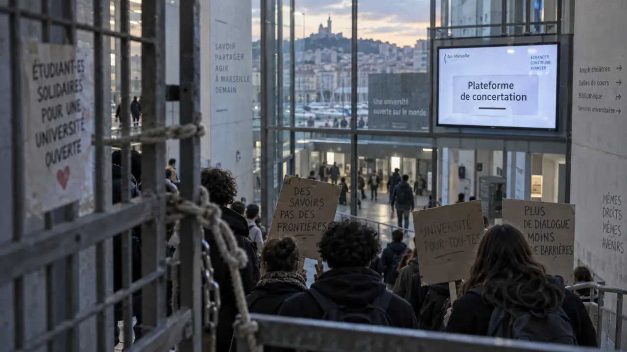 Mouvement lycéen à Marseille : les campus universitaires rejoignent la contestation