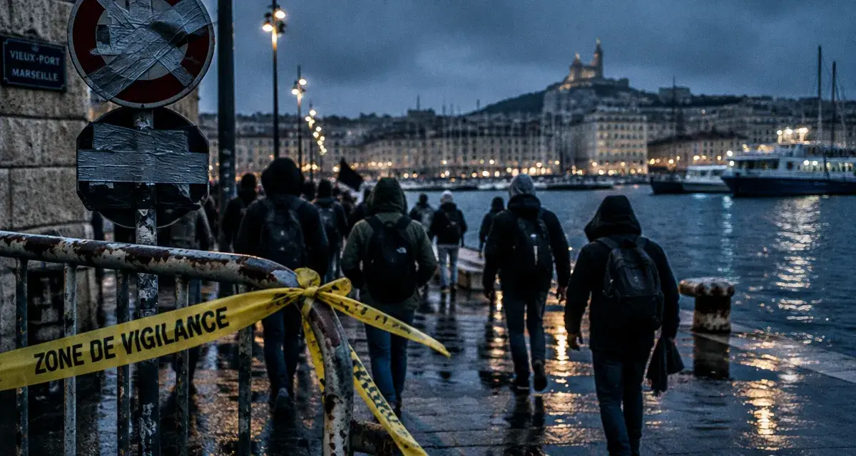 Mobilisation à Marseille : vigilance autour du Vieux-Port ce samedi