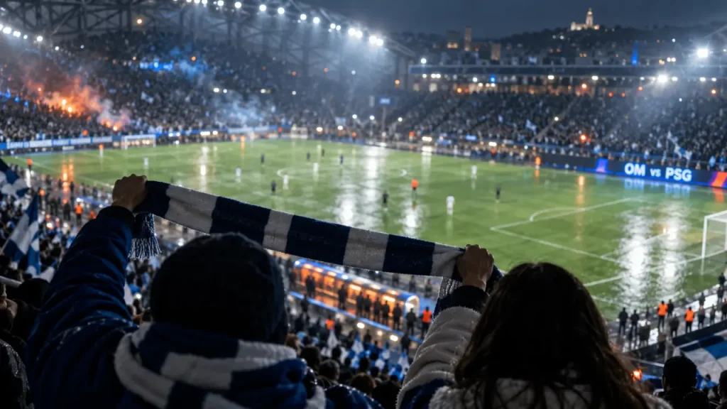L'Olympique de Marseille s'incline face au PSG au Vélodrome