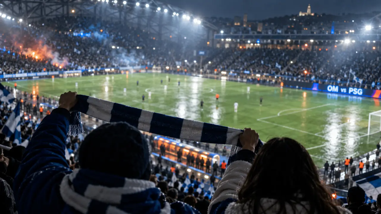 L'Olympique de Marseille s'incline face au PSG au Vélodrome