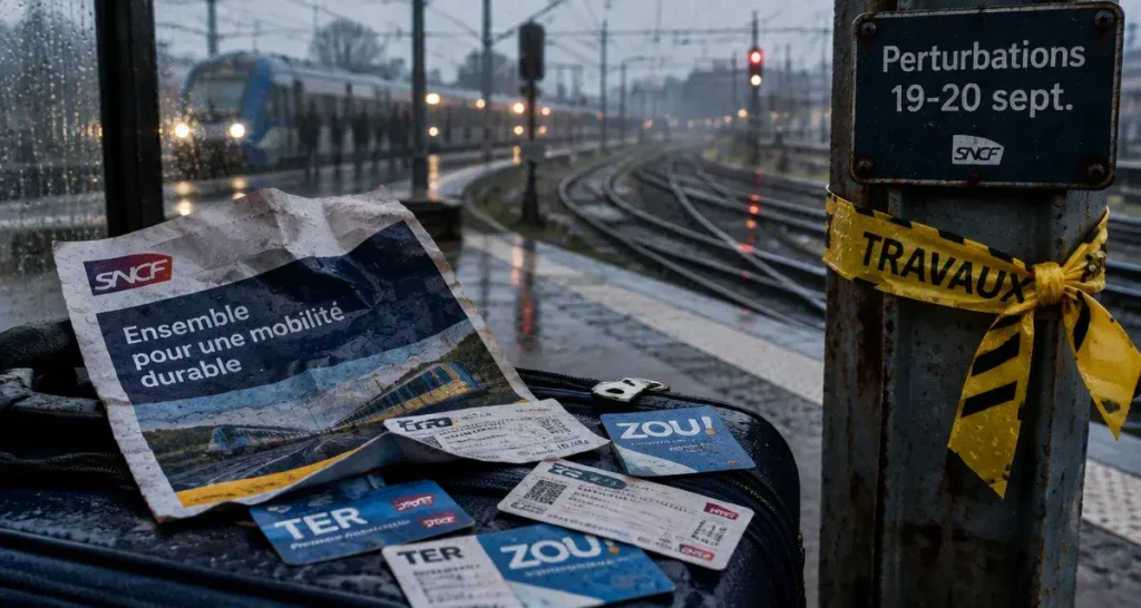 Perturbations ferroviaires annoncées pour le week-end des 19 et 20 septembre