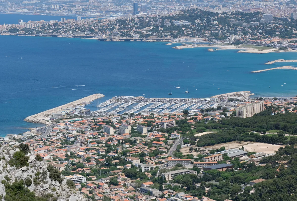 Le port de la Pointe-Rouge