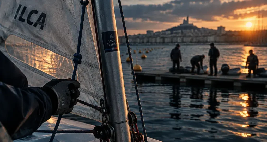 Au pôle France de Marseille, voile olympique et études avancent ensemble