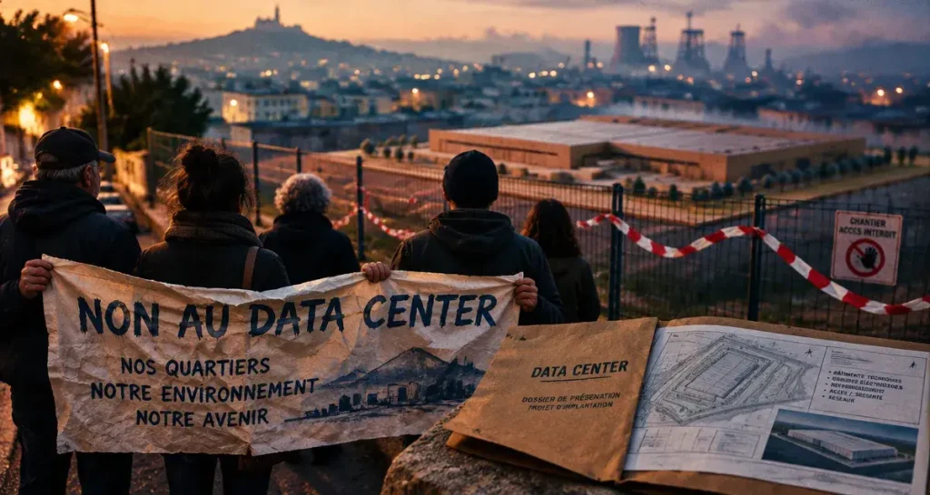 Saint-André : des habitants contestent un projet de data center