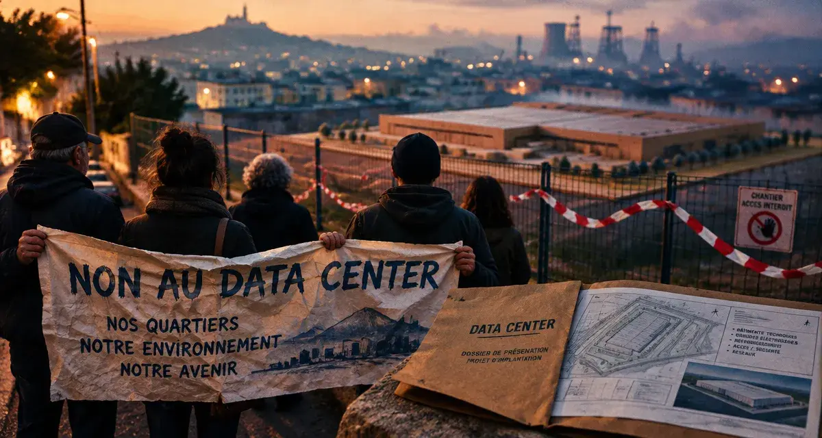 Saint-André : des habitants contestent un projet de data center