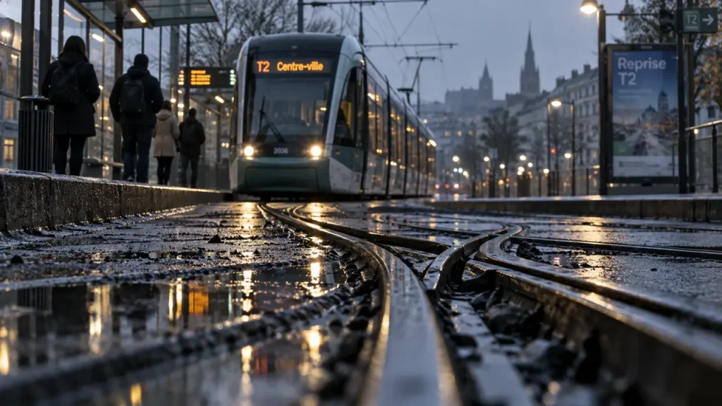 Tram T2 à Marseille : reprise progressive après l’interruption de dimanche matin