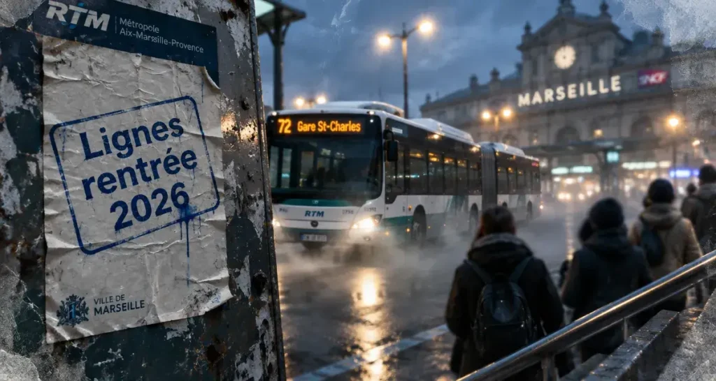 Transports autour de Marseille : ce qui change à la rentrée 2026