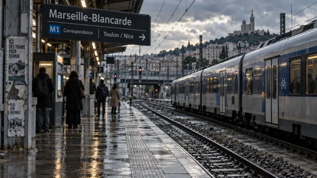 Travaux SNCF : Marseille-Blancarde terminus des trains vers Toulon et Nice
