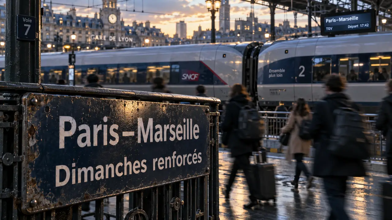 Liaison Paris-Marseille : Trenitalia double sa capacité les dimanches
